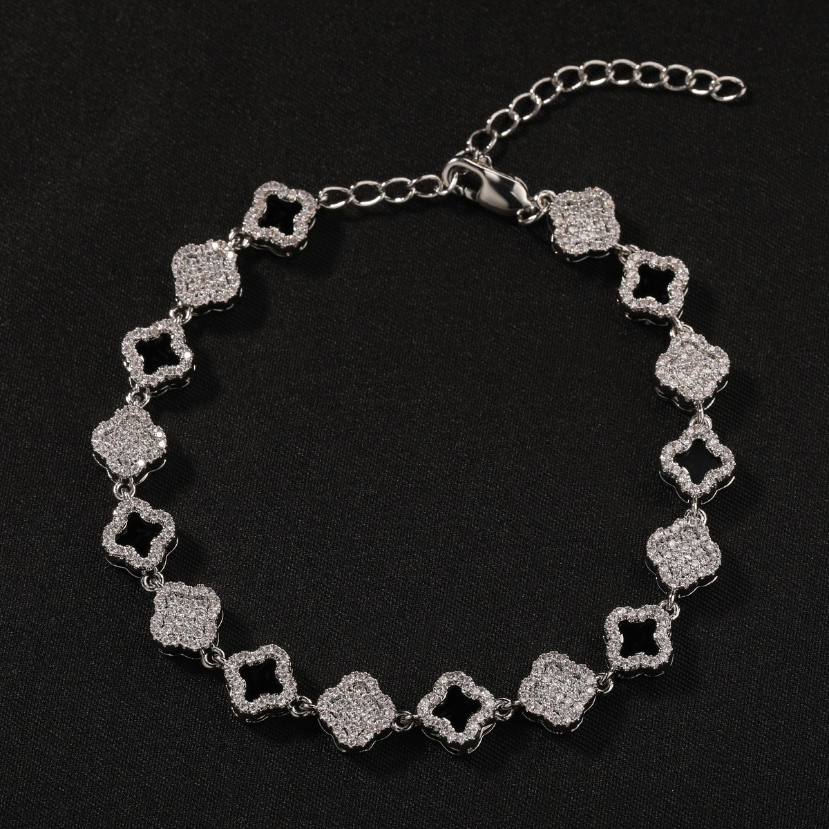 SSS - Clover GVC Plating gold diamond bracelet