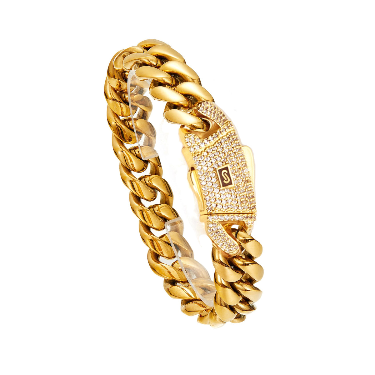 SSS - 15MM Cuban 18k solid gold Miami Cuban necklace