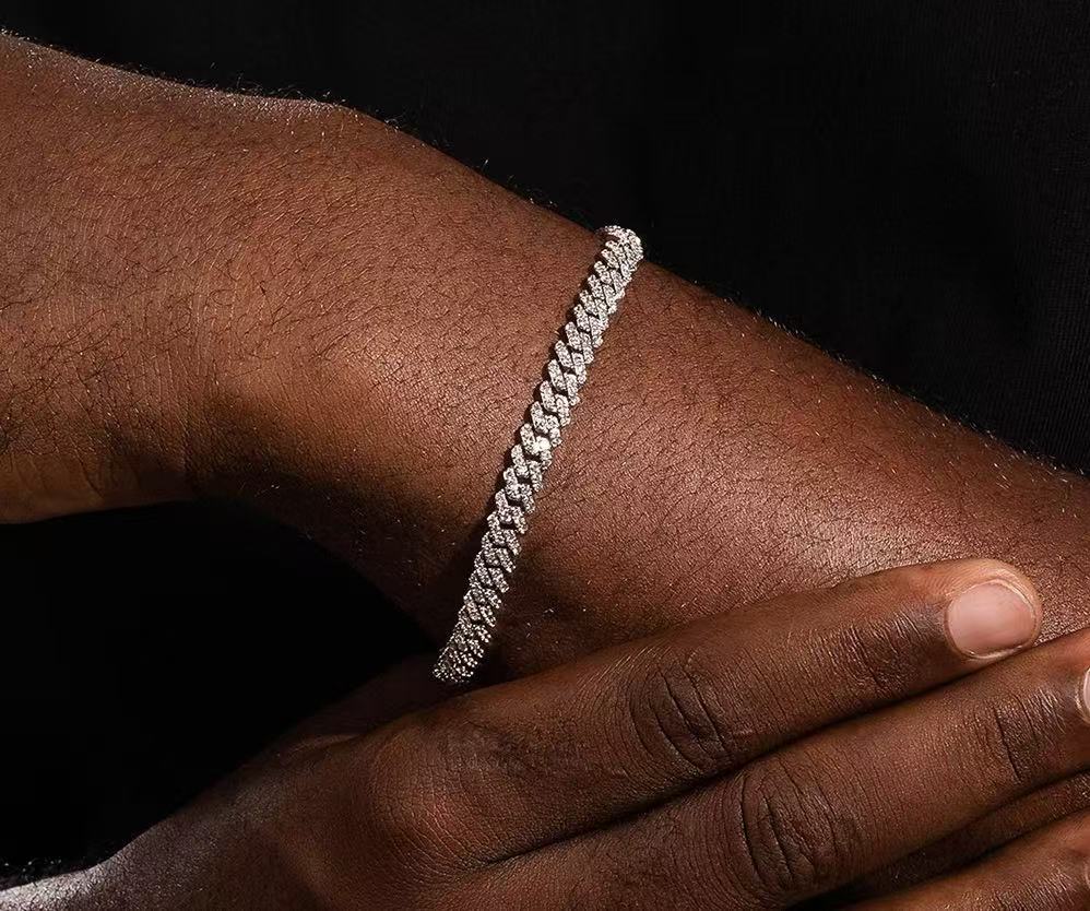 SSS - 6MM Icedout Cuban Miami Diamond Chain