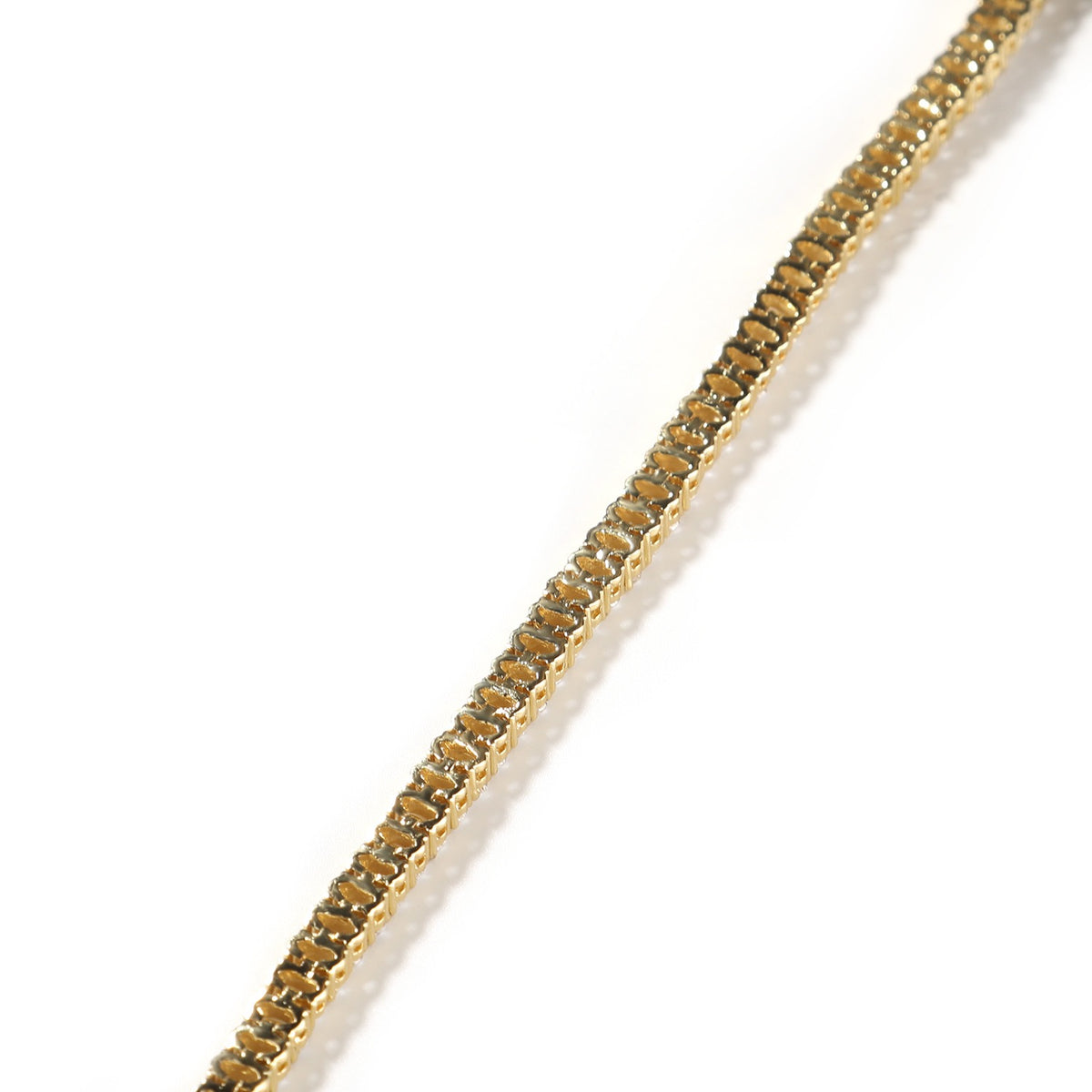 SSS - Halo oval diamond tennis diamond link bracelet
