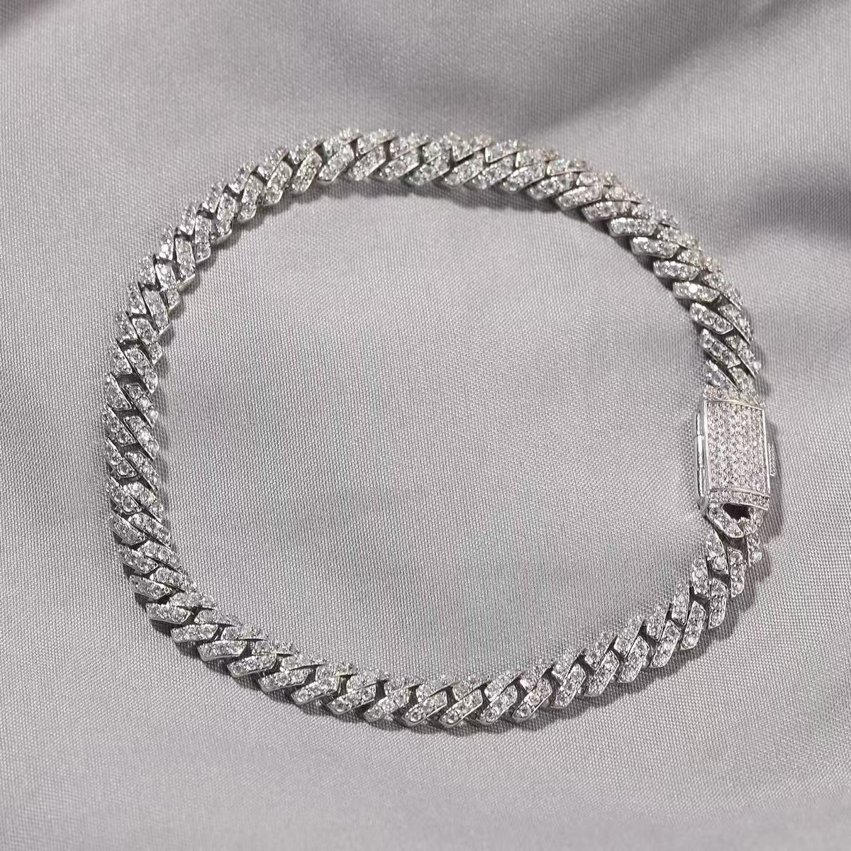 SSS - 6MM Icedout Cuban Miami Diamond Chain